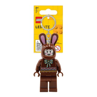 LEGO พวงกุญแจ ไฟฉาย เลโก้ มินิฟิกเกอร์ กระต่าย Chocolate Bunny Key Light ลิขสิทธิ์แท้ BUNNY CHOCO