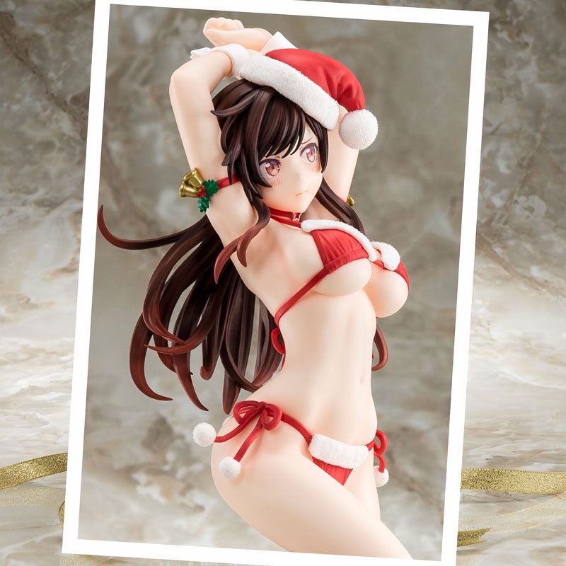 พรีออเดอร์-chizuru-mizuhara-santa-bikini-de-fuwamoko-figure-2nd-xmas-1-6-ส่งฟรี-emsทุกการสั่งซื้อ