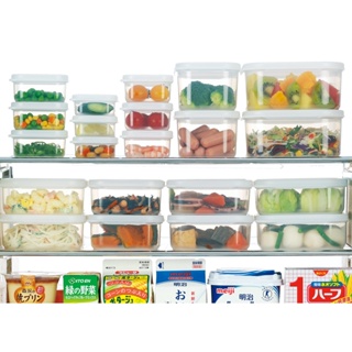 Inomata กล่องเก็บอาหาร แบบสูญญากาศ สำหรับเก็บในตู้เย็น มีให้เลือก 10 รุ่น