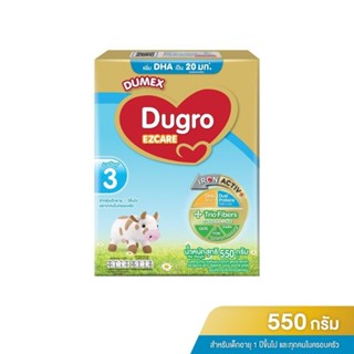 ภาพหน้าปกสินค้าDugro ดูโกร อีแซคแคร์ สูตร3 นมผงดัดแปลงสูตรต่อเนื่องสำหรับเด็กเล็ก อายุ 1 ปีขึ้นไป ขนาด550กรัม 1กล่อง ซึ่งคุณอาจชอบสินค้านี้