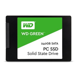 ภาพขนาดย่อของภาพหน้าปกสินค้าFLASH SALE ️ 240 GB SSD (เอสเอสดี) WD GREEN SATA WDSSD240GB-SATA-GREEN-3D รับประกัน 3 ปี จากร้าน nava.it บน Shopee ภาพที่ 1
