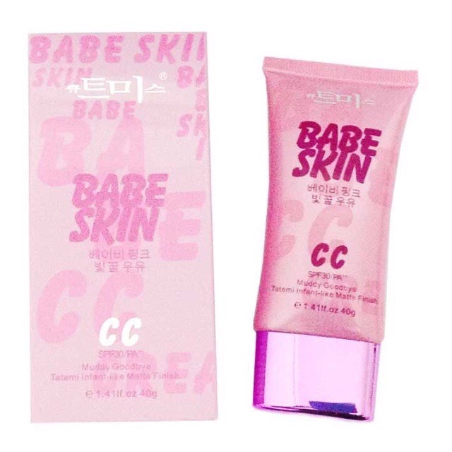 ราคาส่ง-cc-babe-skin-ซีซี-เบบี้สกิน-รองพื้นกันแดด-spf35pa-ซีซี-หน้าเงาเกาหลี