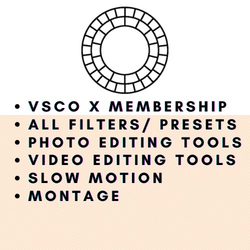 VSCO X Membership Android & iOS | Shopee Thailand