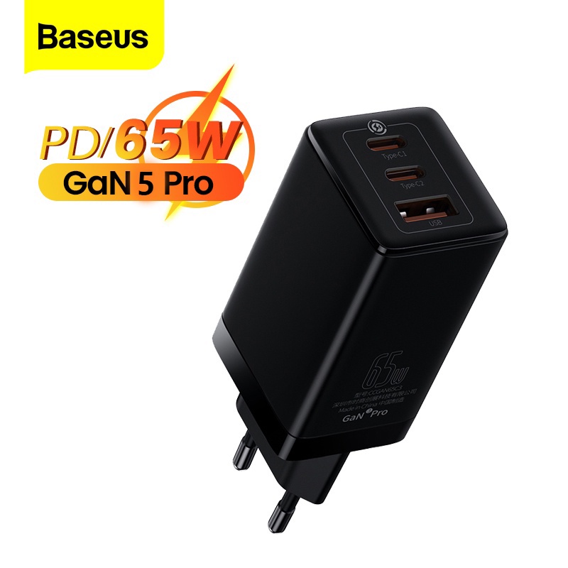 baseus-65w-gan5-ที่ชาร์จ-type-c-pd-usb-พร้อม-qc-4-0-3-0-แบบพกพา-ชาร์จเร็ว-สําหรับแล็ปท็อป-iphone13