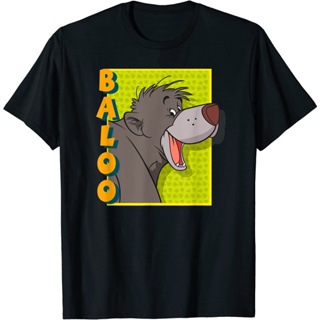 เสื้อยืด The Jungle Book Baloo Kids T-Shirt. Fashion Clothing Tops For  Distro Character