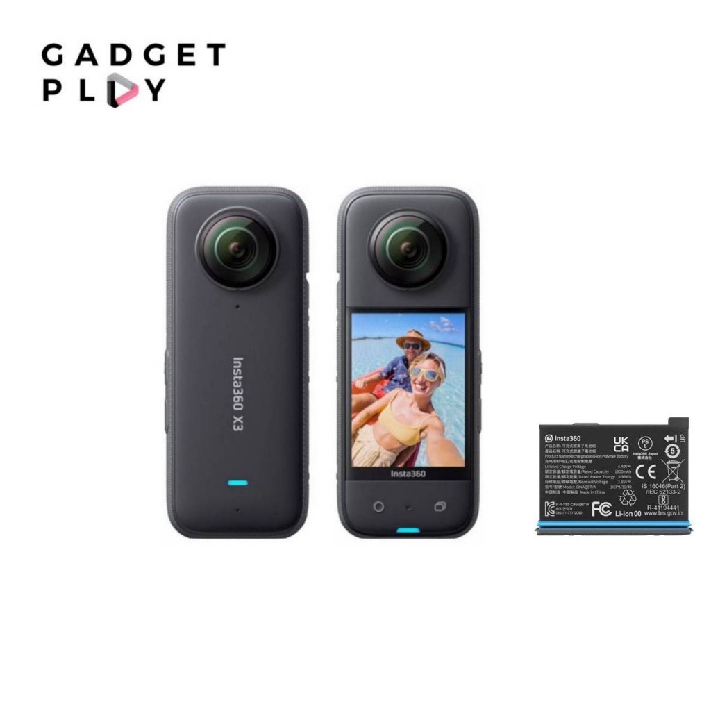 [ส่งด่วน กทม 1 ชม.] Insta360 X3 - Waterproof 360 Action Camera ประกัน ...