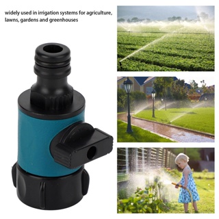 December305 4Pcs Plastic Garden Hose Quick Connectors G3/4 Thread Detachable Adapter for Agriculture Lawns Gardens