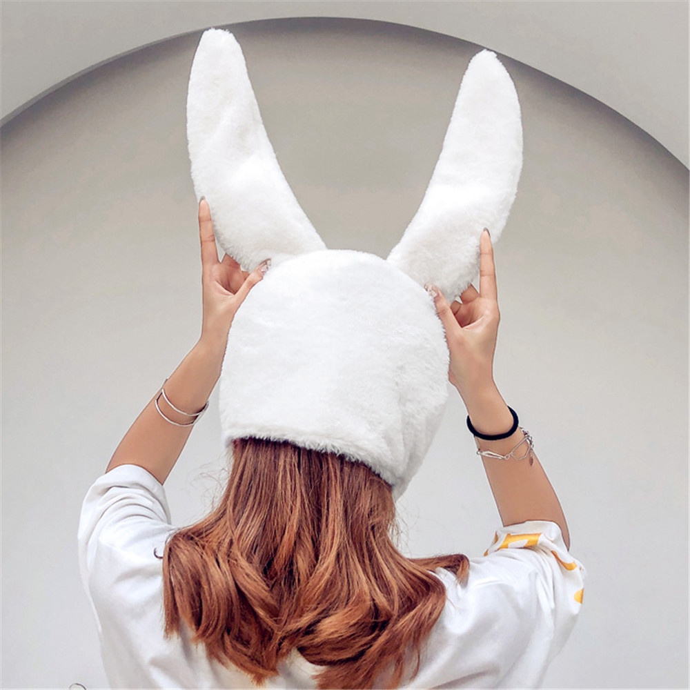 mihan-หมวกหูกระต่ายน่ารัก-สําหรับผู้หญิง