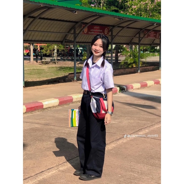 กระเป๋าวินเทจ-กระเป๋าผ้า-ทรงหมอน-ทรงกระบอก-กระเป๋าแนววินเทจbag-กระเป๋าทรงหมอนวินเทจ