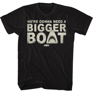 Bigger Boat Jaws Shirt เสื้อยืดสวยๆ เสื้อยีด เสื้อยีด