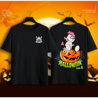 HOT SALES Halloween T Shirts Pumpkin Funny Face Print Casual Fashion Men T Shirts O Neck T Shirts Men Tops Halloween tee