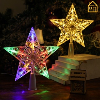 โคมไฟ Led รูปดาวห้าแฉก สีสันสดใส เหมาะกับเทศกาลปาร์ตี้คริสต์มาส ปีใหม่ สําหรับตกแต่งบ้าน Diy