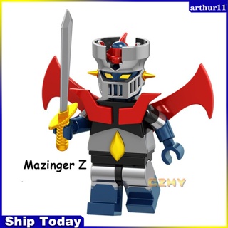 Arthur Mazinger Z ของเล่นบล็อกตัวต่อเลโก้ ขนาดเล็ก เพื่อการเรียนรู้เด็ก DIY XL020