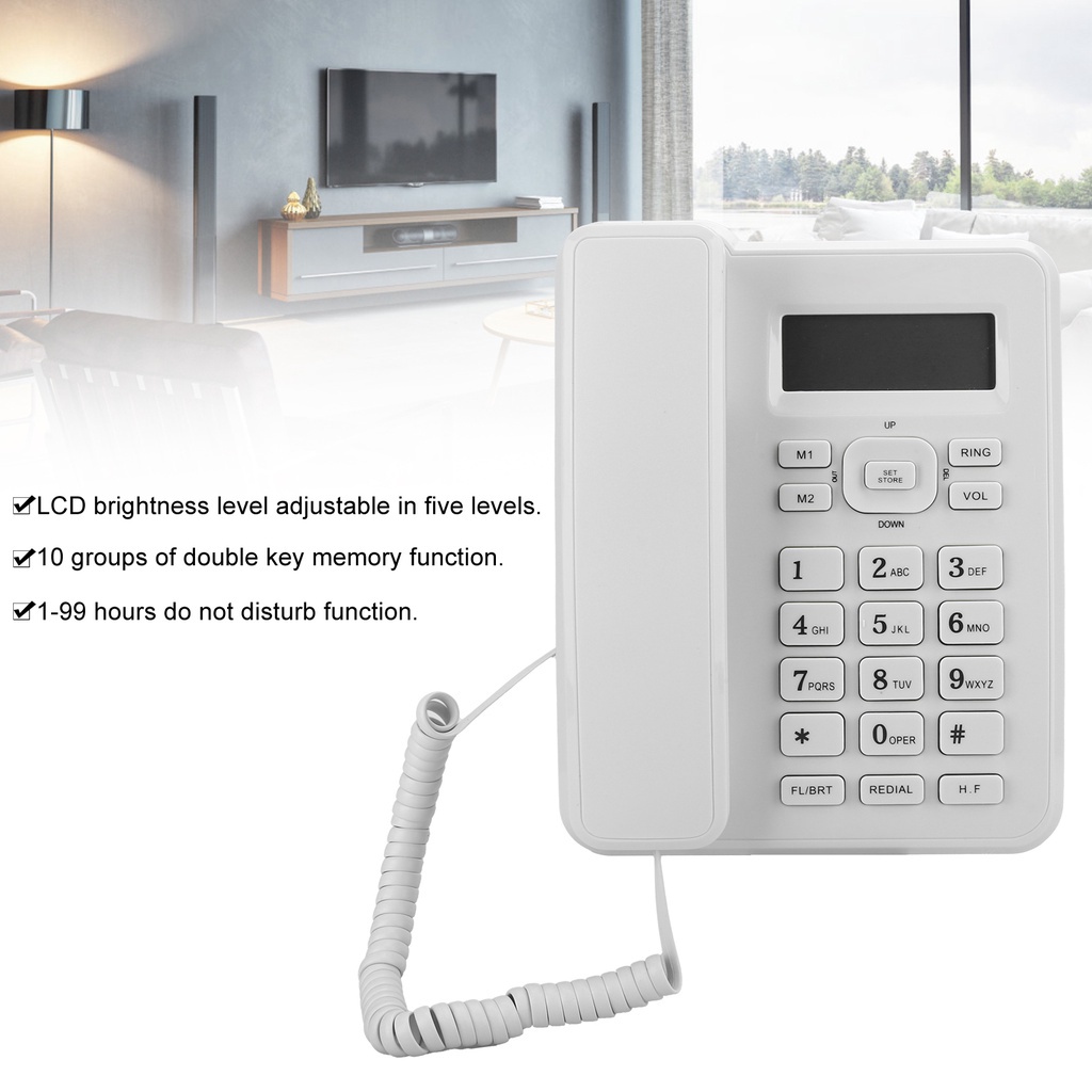 ภาพหน้าปกสินค้าElectron000 โทรศัพท์ KX‑T6001CID อุปกรณ์พื้นฐาน ของใช้ในครัวเรือน โรงแรม บ้าน ธุรกิจที่บ้าน สีขาว จากร้าน kuike073.th บน Shopee