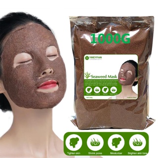 Private Label Support Your Logo 1000g Pure Natural Seaweed Alga Mask Powder Organic Facial Skin Care Mask Bulk Wholesale