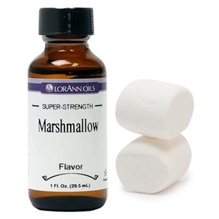 Lorann Super Strength Marshmallow Flavor 1 oz. กลิ่นมาร์ชแมลโลเข้มข้น (06-7645)