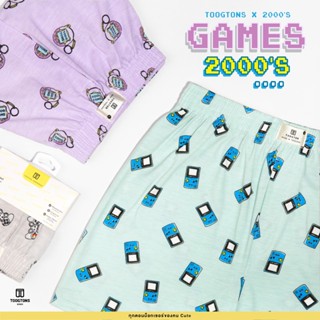 ภาพหน้าปกสินค้า[GL] New Collection GAMES 2000\'s ใส่ได้ทั้งชายและหญิง กางเกงขาสั้น  น่ารักไม่ซ้ำใคร ที่เกี่ยวข้อง