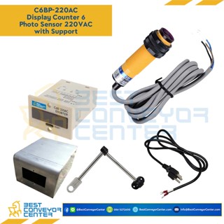 Display Counter 6 &amp; Photo Sensor : C6BP-220AC