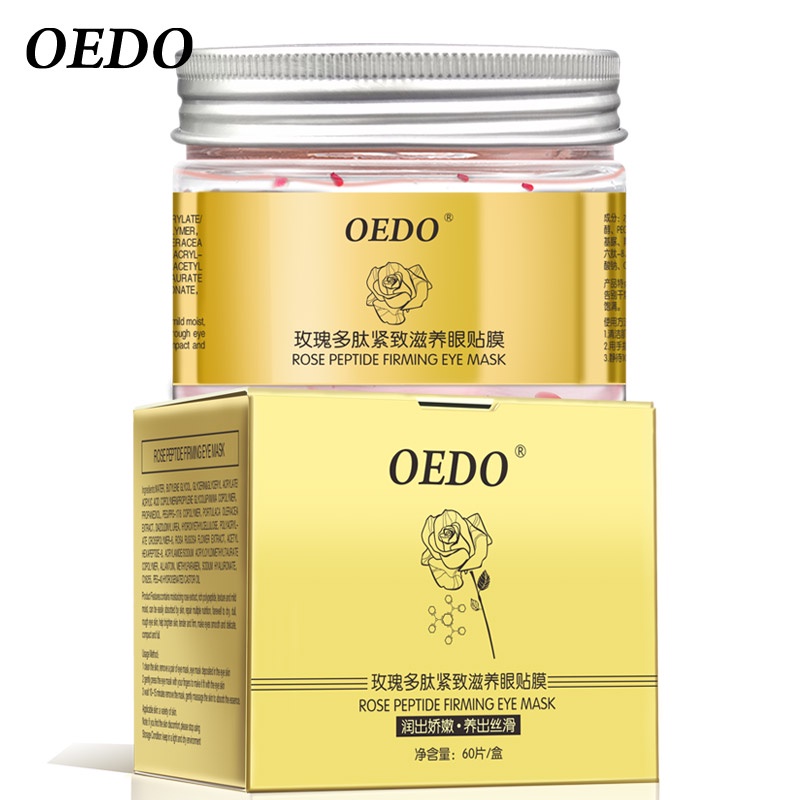 60pcs-oedo-rose-peptide-firming-eye-mask-removing-dark-circles-hydrating-bright-swelling-firming-lifting-see-aging-cream