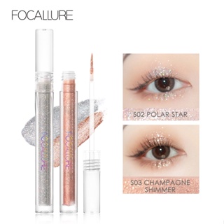 ภาพหน้าปกสินค้าFocallure Starlight อายแชโดว์ ชนิดน้ำ 5 สี กลิตเตอร์  อายชาโดว์ กันน้ำ ซึ่งคุณอาจชอบสินค้านี้