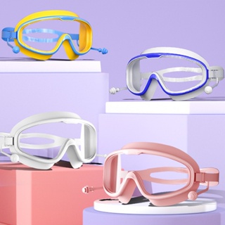 *พร้อมส่ง*แว่นตาว่ายน้ำเด็ก แว่นตาดําน้ําเด็ก สีสันสดใส แว่นว่ายน้ำเด็กป้องกันแสงแดด UV ไม่เป็นฝ้า แว่นตาเด็ก ปรับระดับได้ แว่นกันน้ำ มี