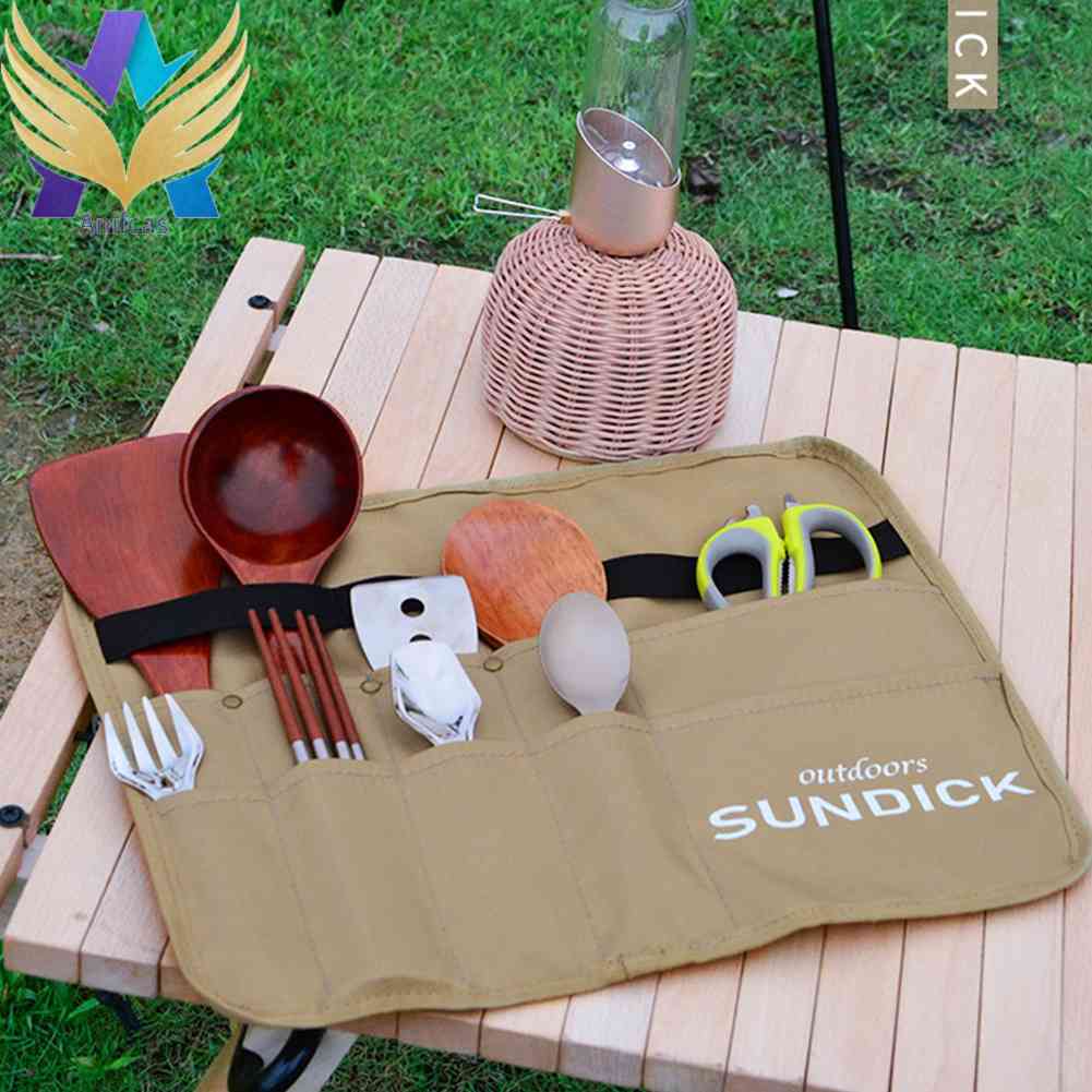 Sundick กระเป๋าผ้าออกซฟอร์ด แบบพกพา สําหรับตั้งแคมป์ ปิกนิกกลางแจ้ง ...