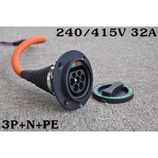 Type 2 EV Charger Socket IEC 62196‐2 ซ็อกเก็ตชาร์จ Ev รถไฟฟ้า