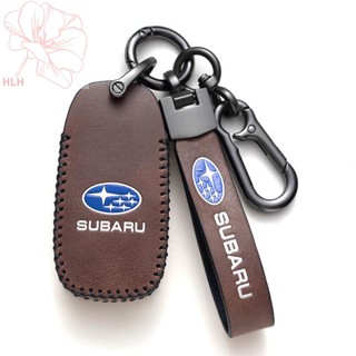 ชุดกุญแจ Subaru Forest มนุษย์สิงโต Outback BRZ Subaru XV พวงกุญแจหนังแท้ระดับไฮเอนด์