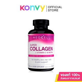 ภาพหน้าปกสินค้าNeoCell Super Collagen+ C With Biotin 90 Tablets. ที่เกี่ยวข้อง
