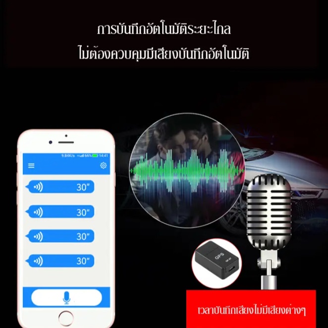 เครื่องติดตามตัว-แบบแม่เหล็กที่สมาร์ท-ตำแหน่งรถ