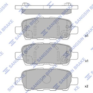 ผ้าดิสเบรคหลัง NISSAN TEANA J31 2008- J32 2008- X-TRAIL T30 2001- T31 2008- ELGRAND E51 2003- HI-Q