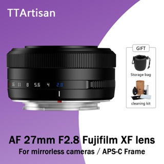 ภาพหน้าปกสินค้าTtartisan เลนส์กล้องโฟกัสอัตโนมัติ 27 มม. F2.8 APS-C format Fujifilm XF Mount ซึ่งคุณอาจชอบราคาและรีวิวของสินค้านี้