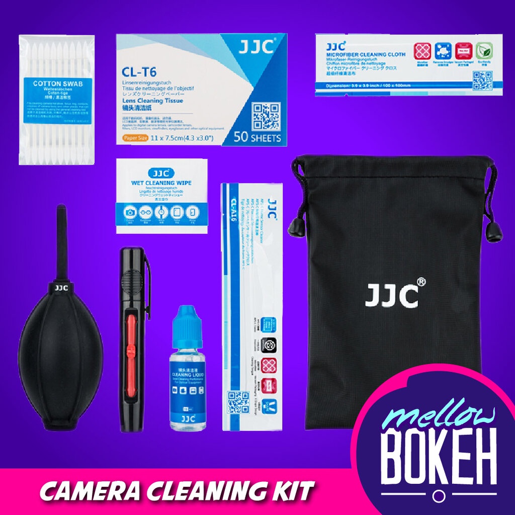 ราคาและรีวิวชุดทำความสะอาดกล้องและเลนส์ Camera & Lens Cleaning Kit (JJC)
