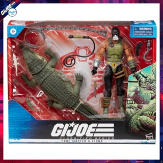 Hasbro G.I. Joe Classified Series Croc Master &amp; Fiona Action Figure 6 Inch Scale Authentic New Collectible Toys F4320