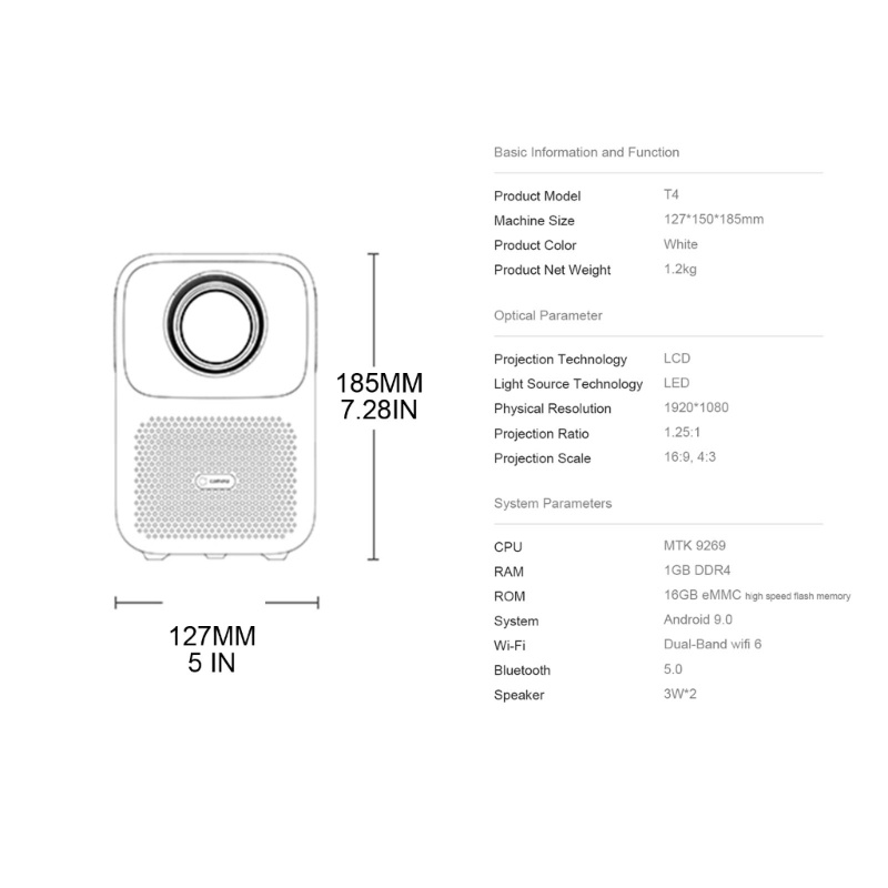 ann-450-ansi-native1080p-โปรเจคเตอร์ภาพยนตร์-รองรับ-wifi-บลูทูธ