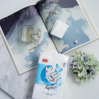 เอเวอร์กรีน สำลีแผ่นกระต่าย 50 ก.  / Cotton Pad White Rabbit 50 g.