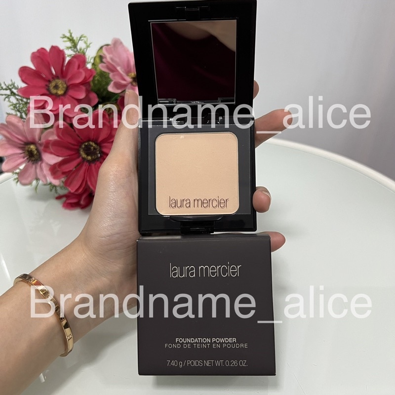 แท้-laura-mercier-foundation-powder-เบอร์-2-พร้อมพัฟค่ะ