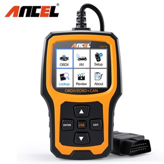 เครื่องสแกนเนอร์ Ancel AD410 OBD2 ODB2 OBD 2 หลายภาษา สําหรับรถยนต์