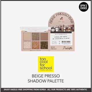 [NEW] TOO COOL FOR SCHOOL BEIGE PRESSO SHADOW PALETTE