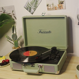 ภาพขนาดย่อของภาพหน้าปกสินค้าพร้อมส่ง Fornuts เครื่องเล่นแผ่นเสียง แผ่นเสียงไวนิล Record player vinyl recordแผ่นเสียง vinyl ลำโพง บลูทูธ ลำโพง ลำโพง จากร้าน huu.audio บน Shopee ภาพที่ 6