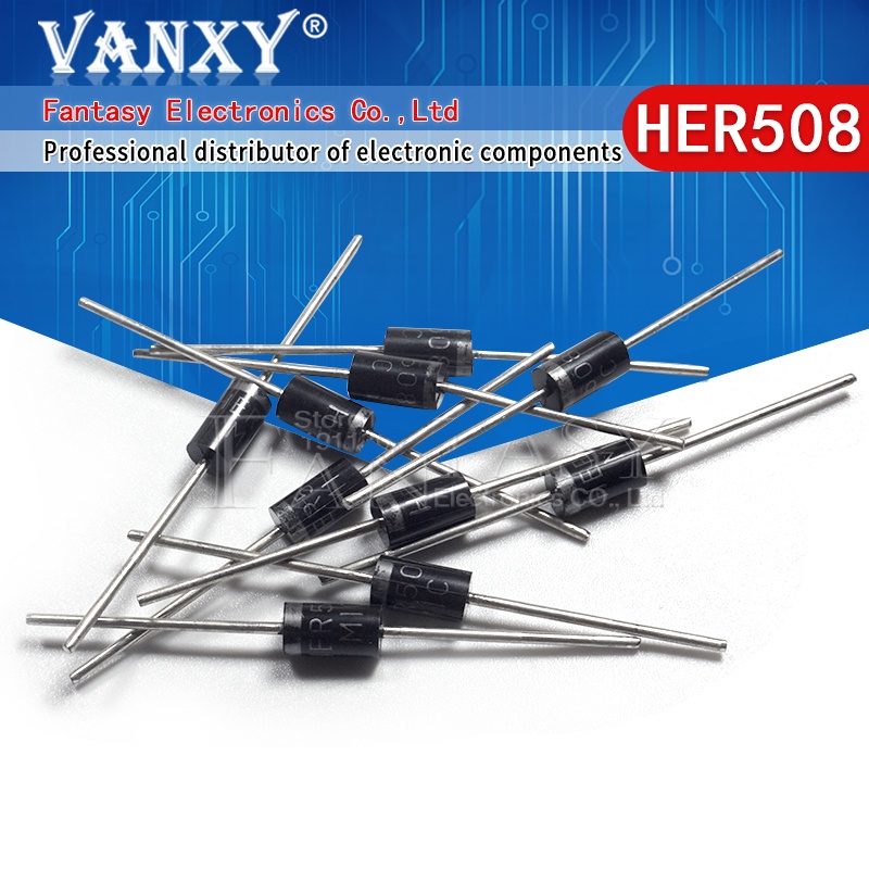บอร์ดไดโอด HER508 HER302 HER303 HER304 HER305 HER306 HER307 HER308 ...