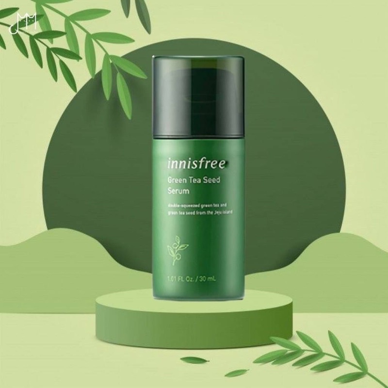 Innisfree Green Tea Seed Serum tri biotic 30ml. ขนาดทดลอง Shopee Thailand