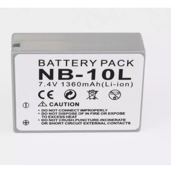 ชุดแบตเตอรี่1ก้อนพร้อมแท่นชาร์จ1อัน-nb-10l-nb10lที่ชาร์จใช้งานร่วมกับcharger-สำหรับ-canon-powershot-g15-g16-g3x-g1x