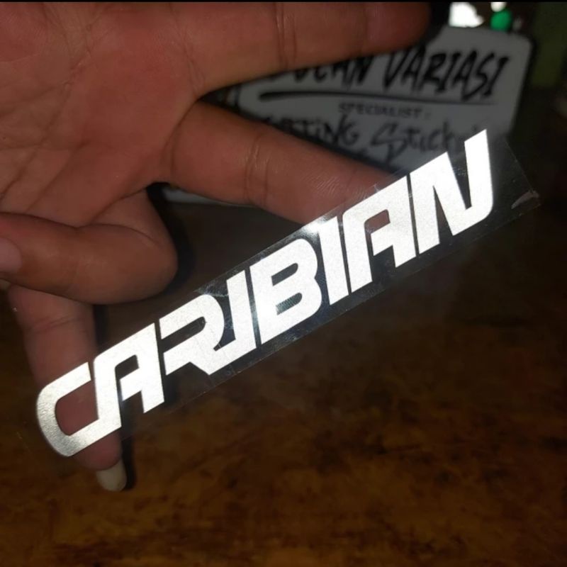 สติกเกอร์ตัด-caribian-เขียน-สไตล์คาร์ริเบียน