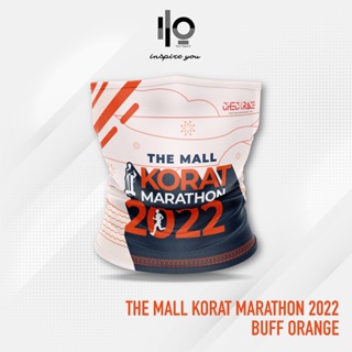 ผ้าบัฟ The Mall Korat Marathon 2022 (สีส้มอ่อน)