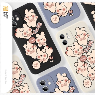 Cartoon animal เคสไอโฟน iPhone 11 14 pro max 8 Plus case X Xr Xs Max Se 2020 cover 14 7 Plus เคส iPhone 13 12 pro max