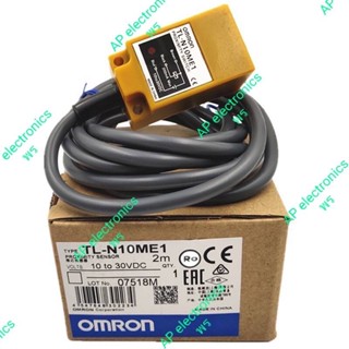 TL-N10ME1 OMRON (รับประกันสินค้านานที่สุด) Proximity Switch Sensor NPN NO ระยะ 10mm 10VDC to 24VDCพร็อกสิมิตี้เซ็นเซอร์