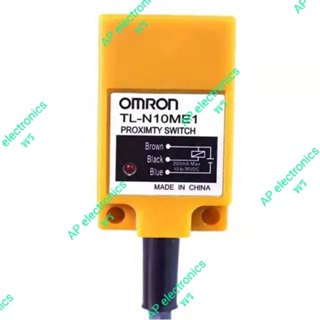 TL-N10ME1 OMRON (รับประกันสินค้านานที่สุด) Proximity Switch Sensor NPN NO ระยะ 10mm 10VDC to 24VDCพร็อกสิมิตี้เซ็นเซอร์