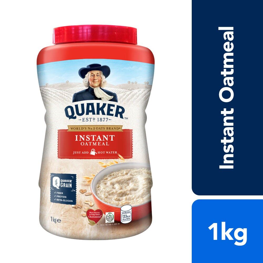 quaker-instant-oatmeal-ข้าวโอ๊ต-สำเสร็จรูป-1000-กรัม