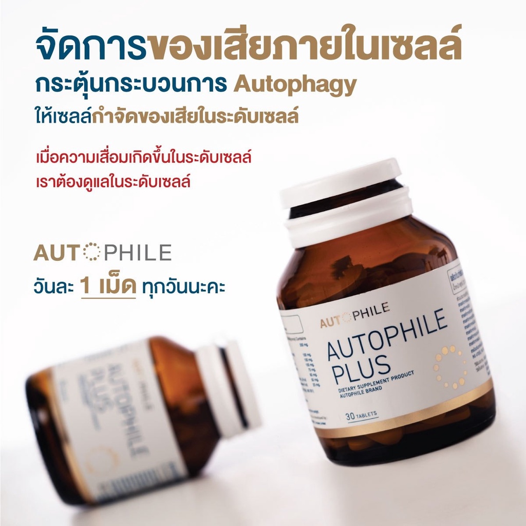 autophile-by-แอนทองประสม-บำรุง-ฟื้นฟูเซลล์-ป้องกันโรคร้าย-ชะลอวัย-ลดไขมัน-ระบบเผาผลาญดีขึ้น